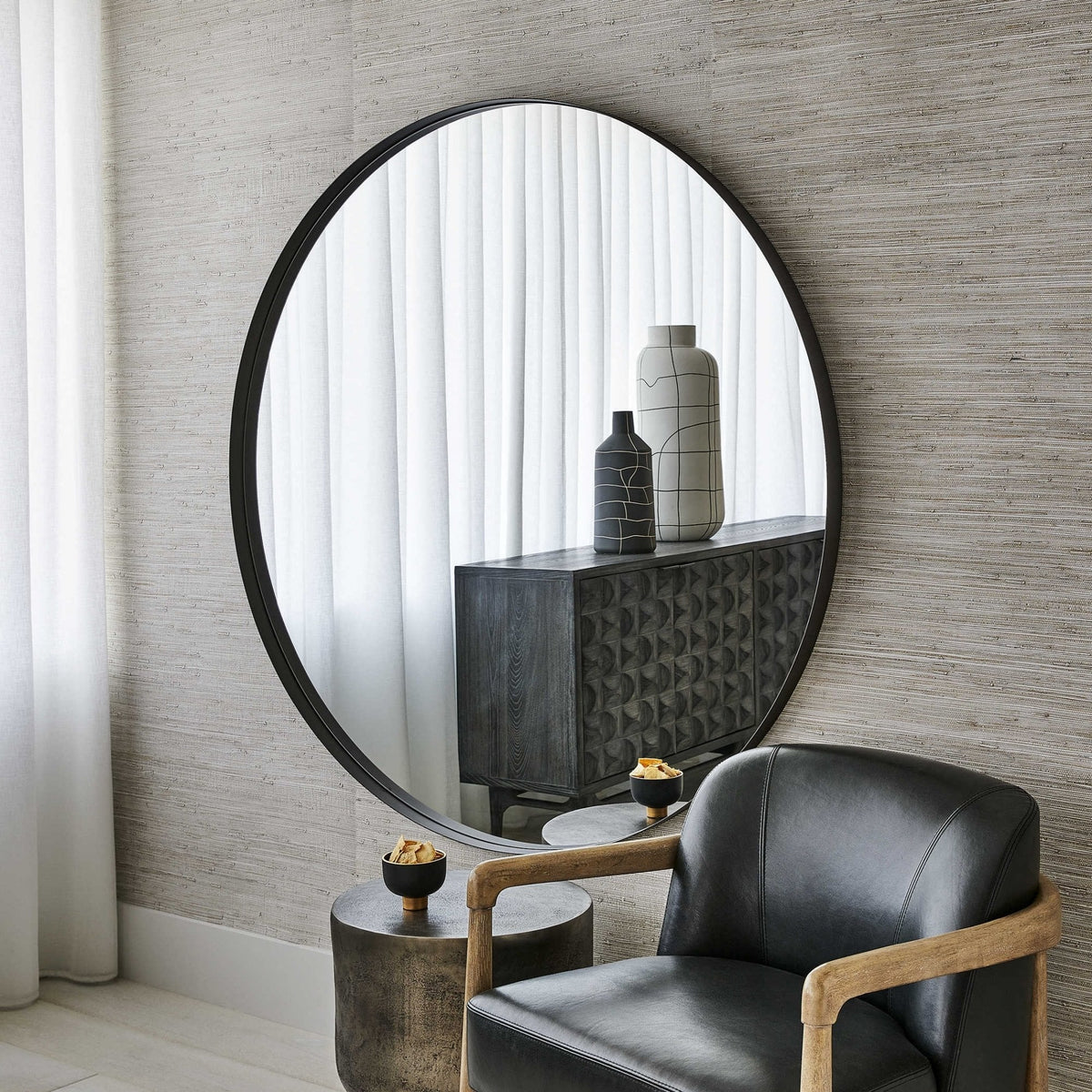 Padria Round Mirror