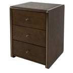 Kime 3 Drawer Side Table