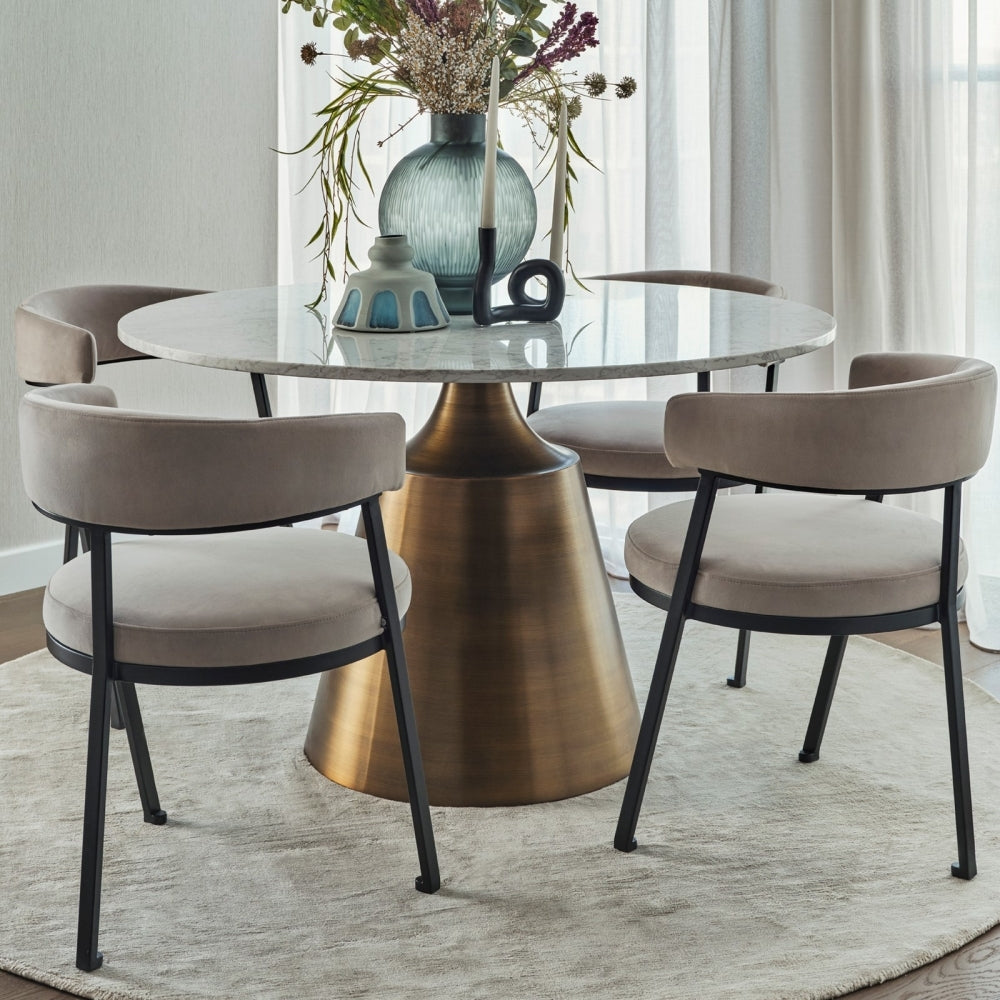Pair Of Bonnet Dining Chairs