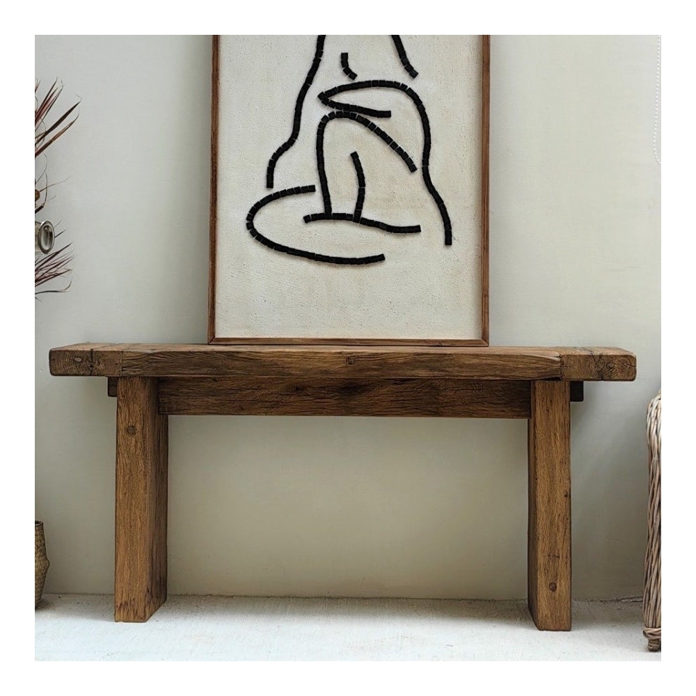 Reclaimed Oak Console Table