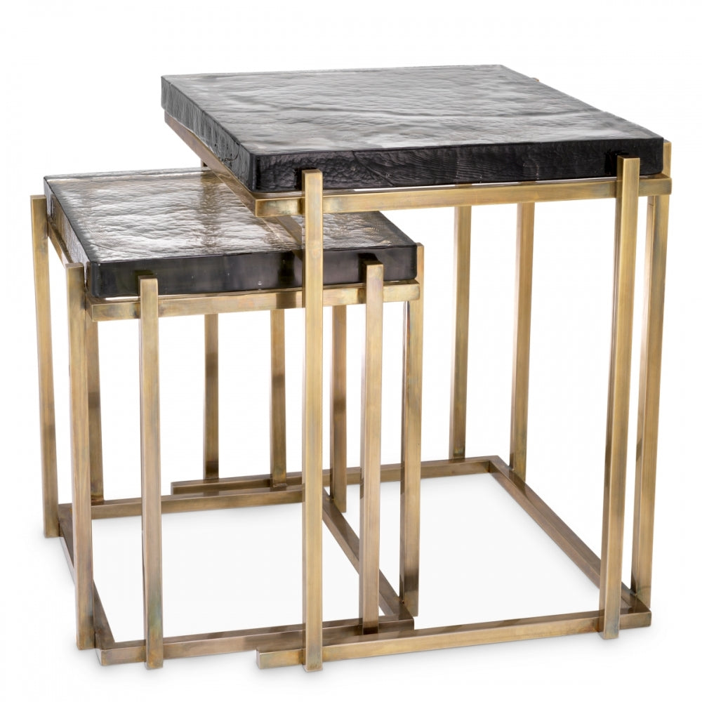 Niemeyer set of 2 Side Tables