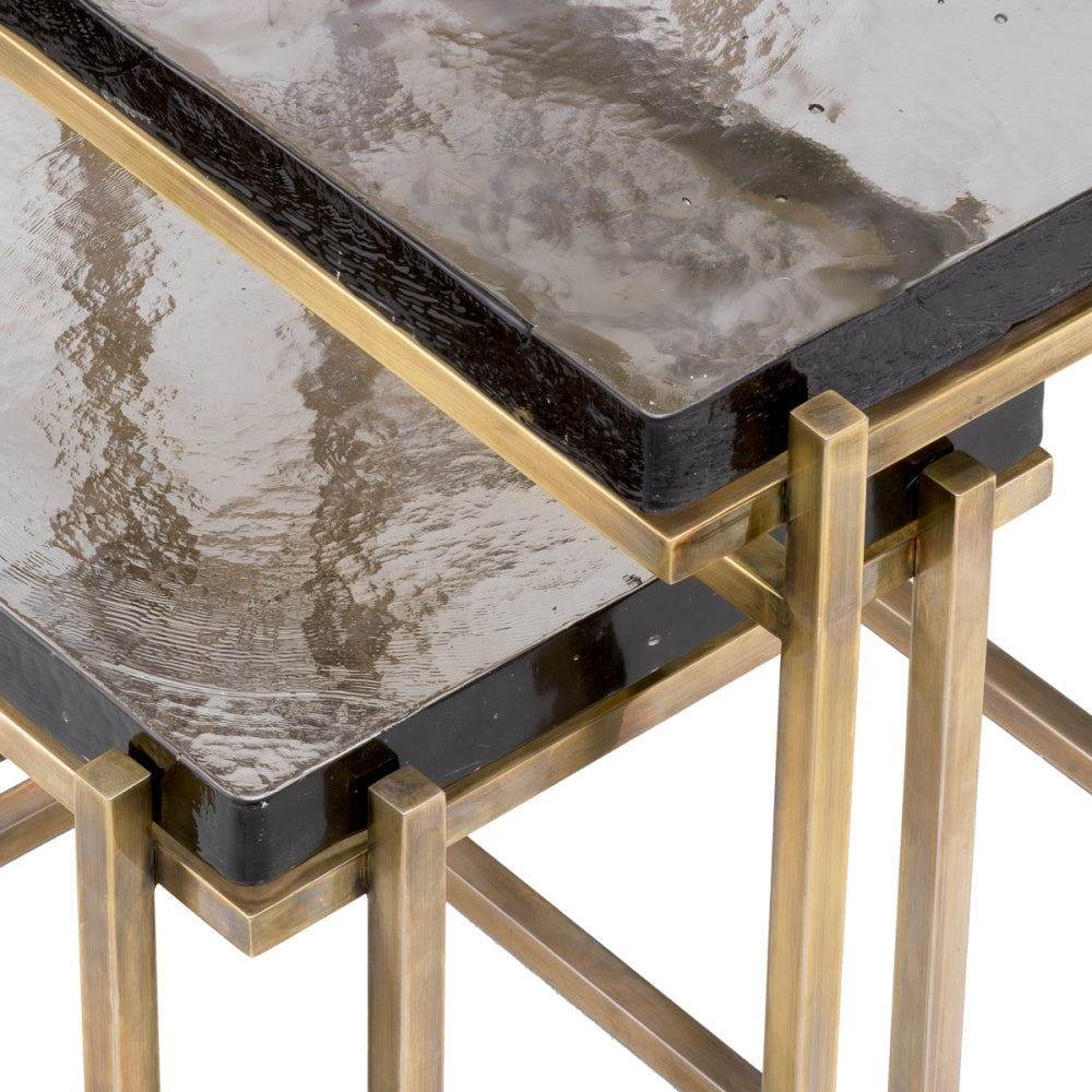 Niemeyer set of 2 Side Tables