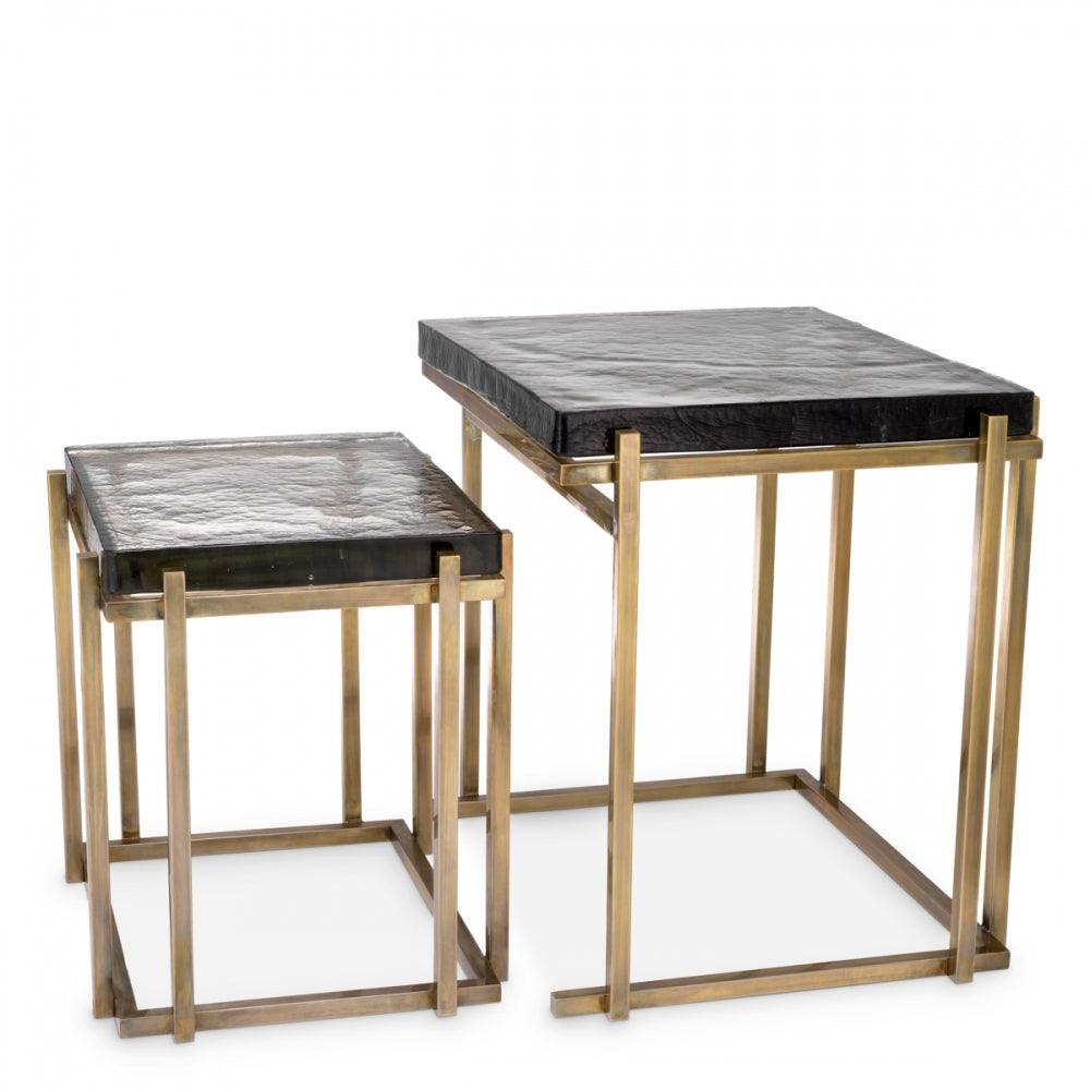Niemeyer set of 2 Side Tables