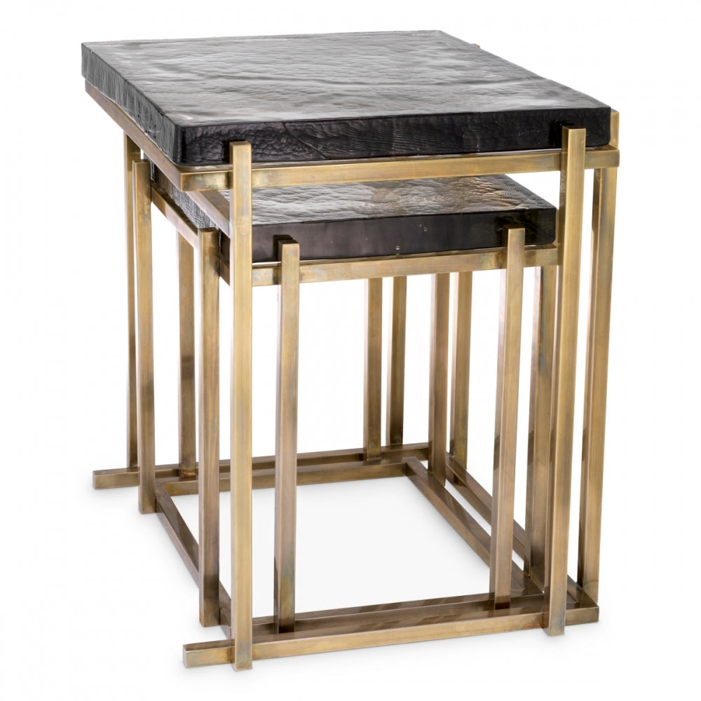 Niemeyer set of 2 Side Tables