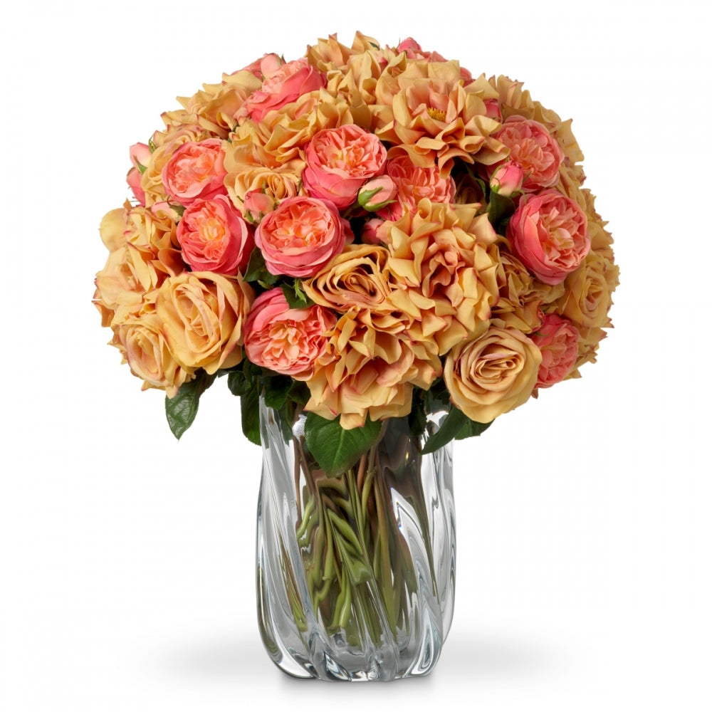 Bouquet of real touch Roses