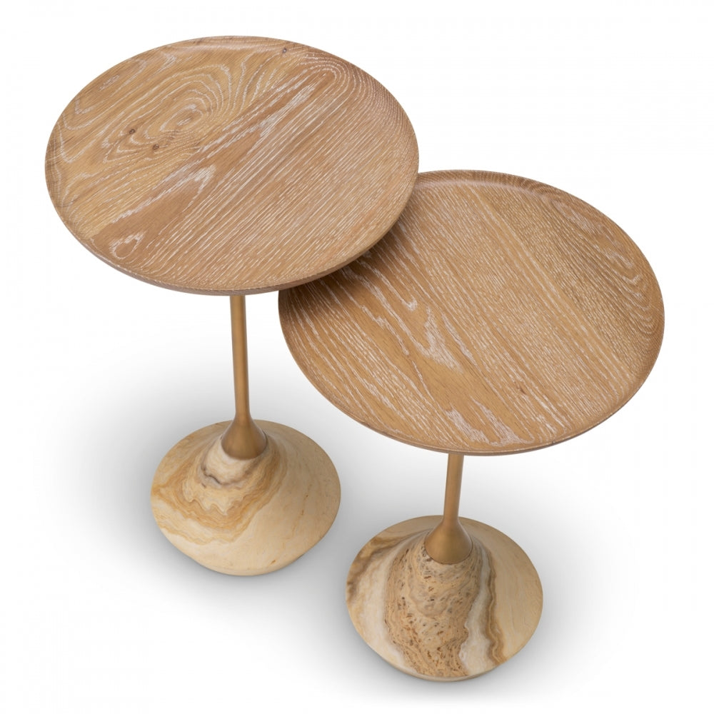 Puglia Set Of 2 Side Tables