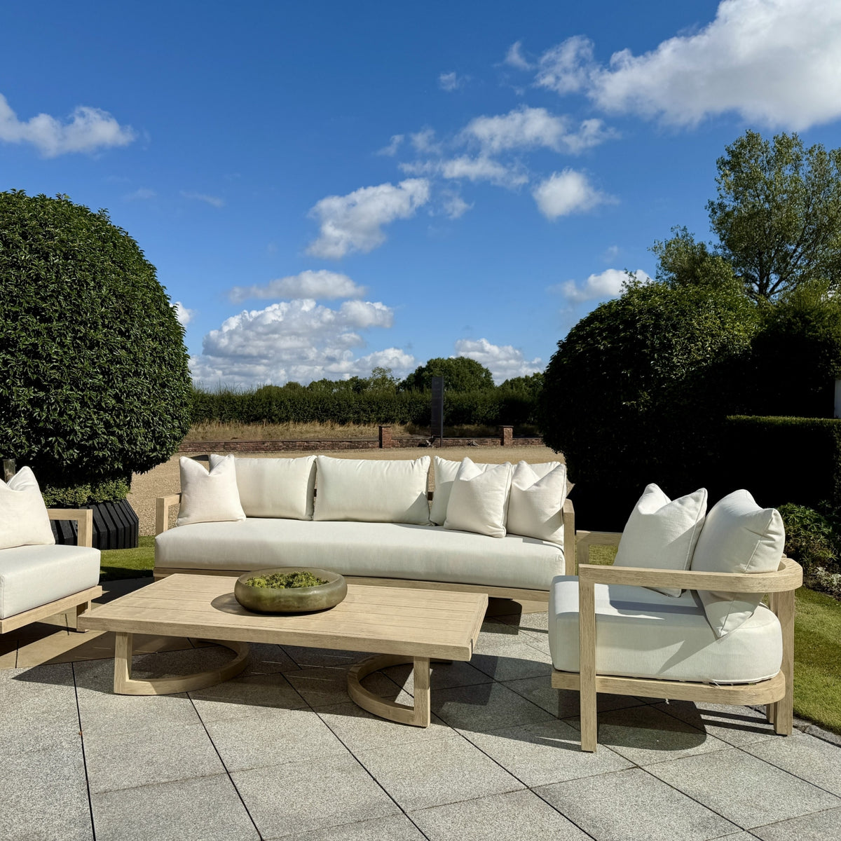 Hamilton Teak Outdoor Lounge Set