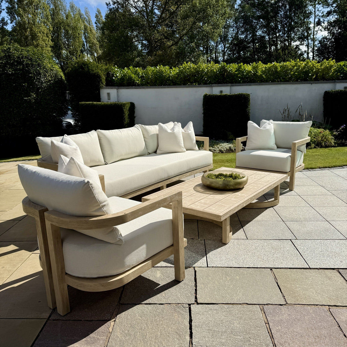 Hamilton Teak Outdoor Lounge Set