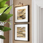 Metallic Undulation by June Erica Vess set of 2 Prints