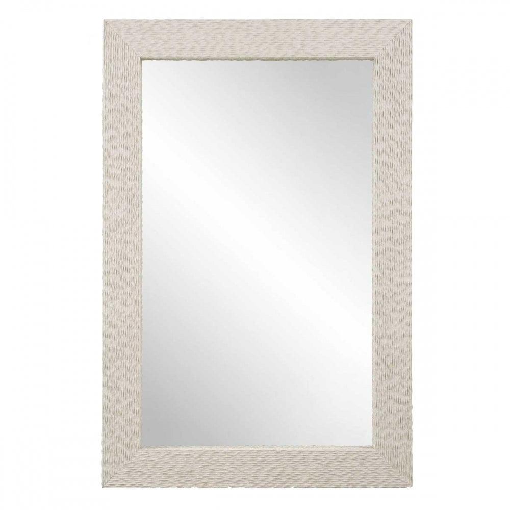 Everett Ivory Stone Mirror