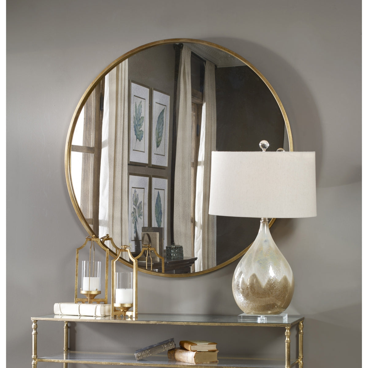 Junius Round Mirror