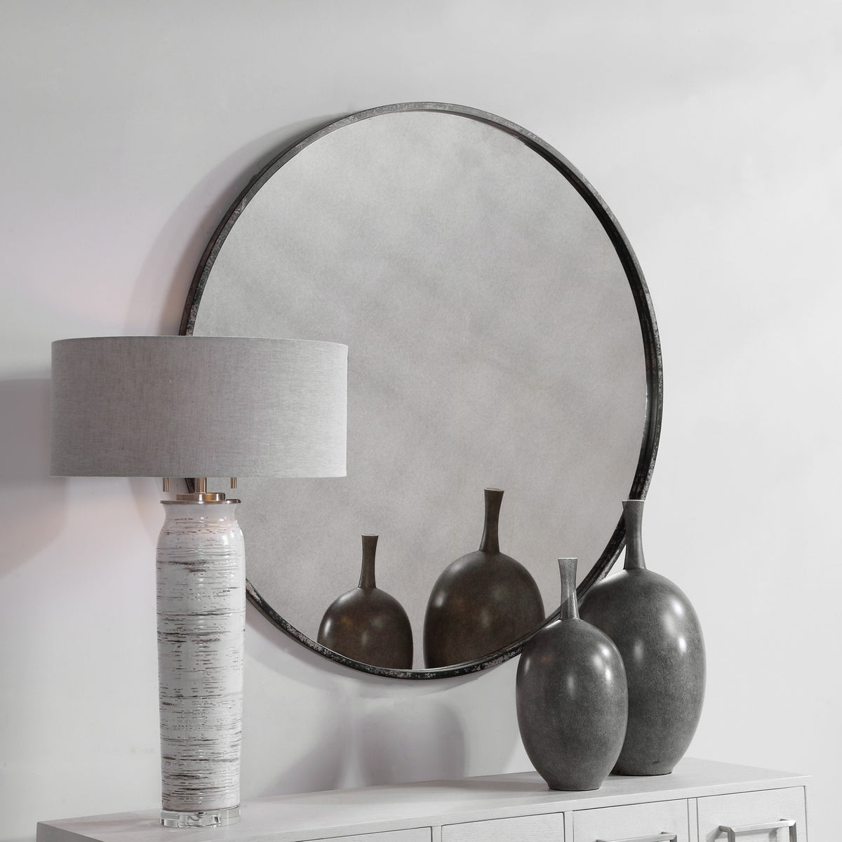 Junius Round Mirror