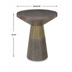 Flute Accent Table