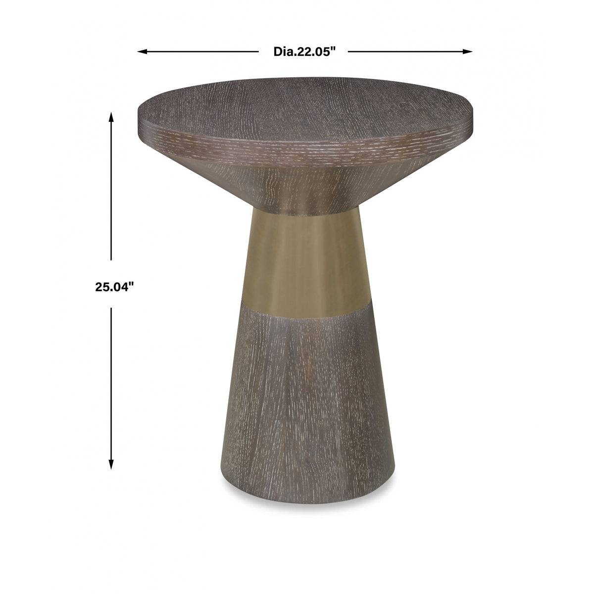 Flute Accent Table