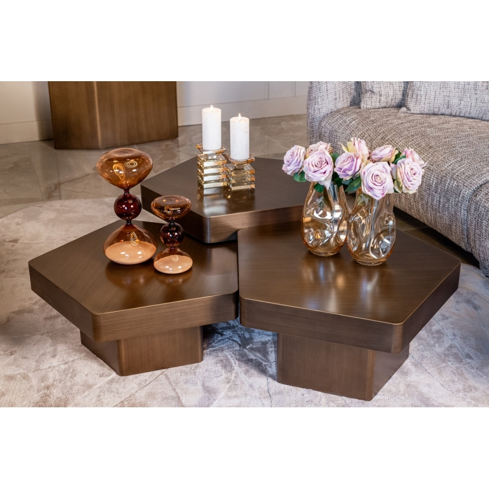 Hexa Set of 3 Coffee Tables