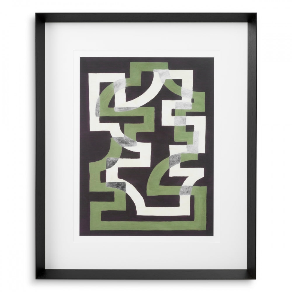 Window Trellis by Michael Willett set of 2 Prints