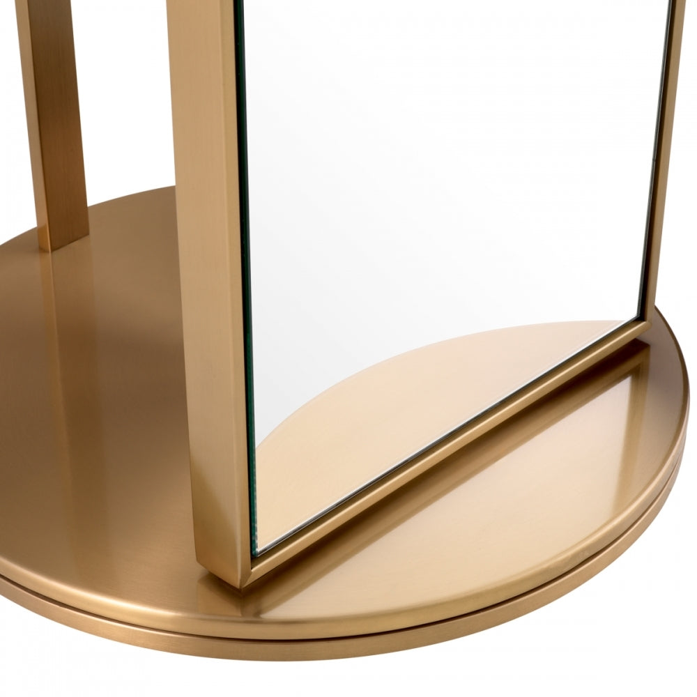 Novo Floor Mirror with Coatrack