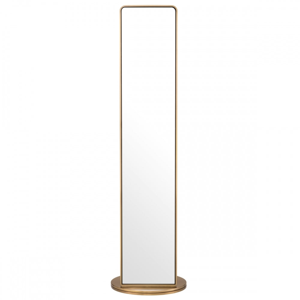 Novo Floor Mirror with Coatrack