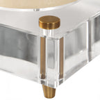 Claire Crystal Block Candleholders - Set of 2
