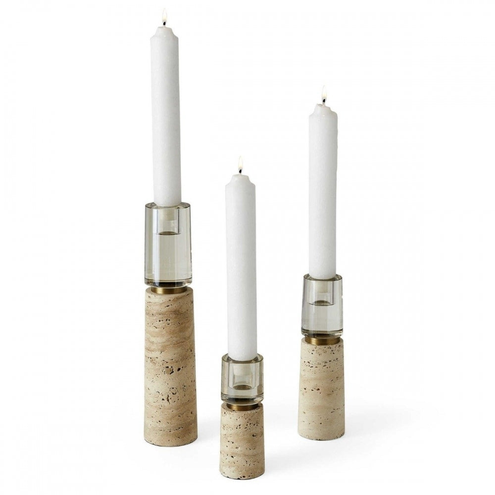 Optic Candleholders - Set of 3