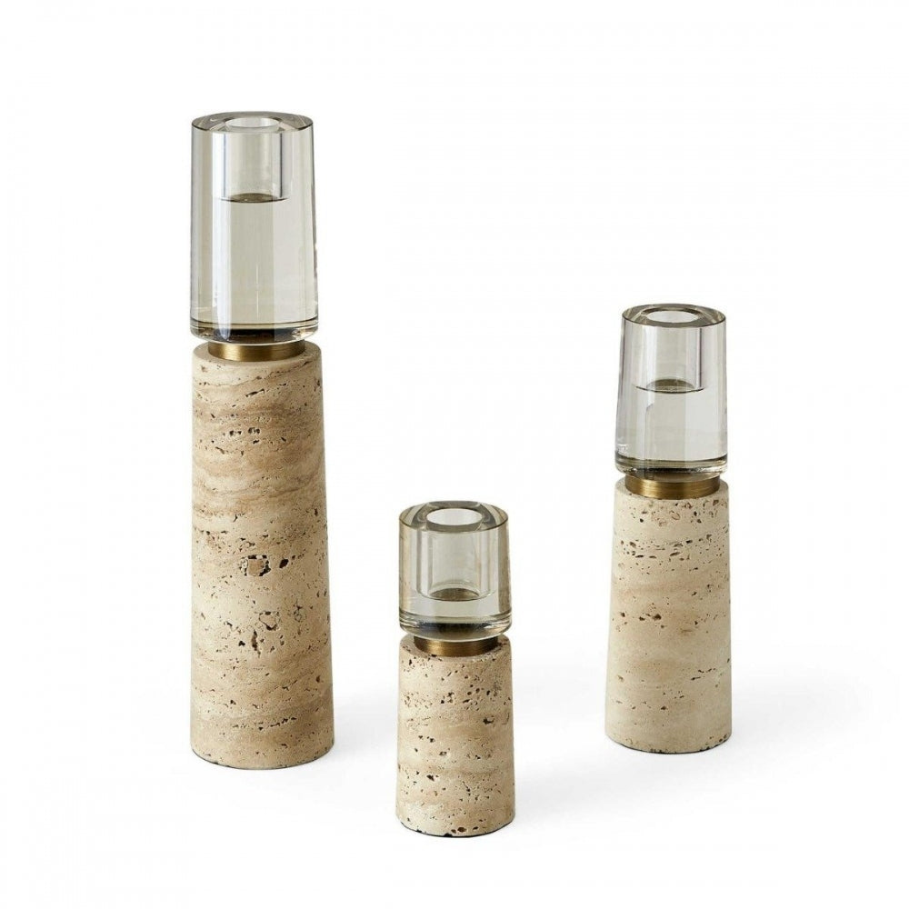 Optic Candleholders - Set of 3
