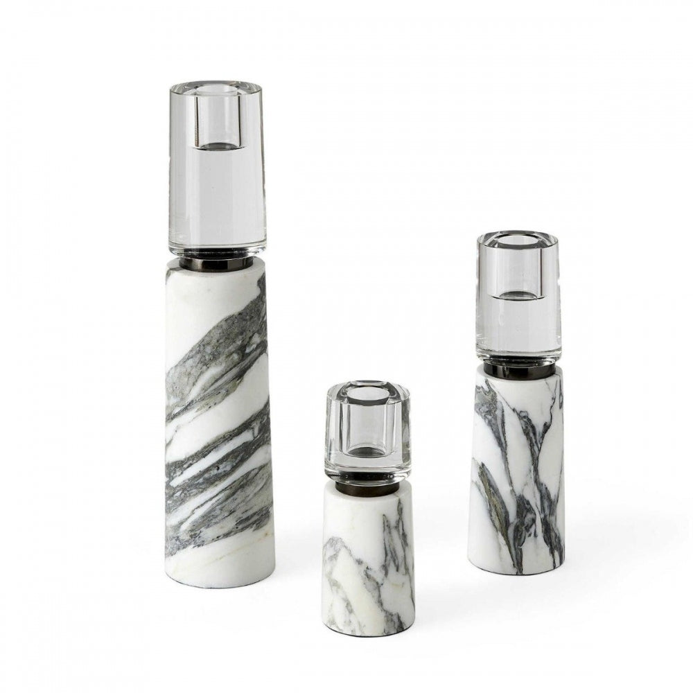 Optic Candleholders - Set of 3