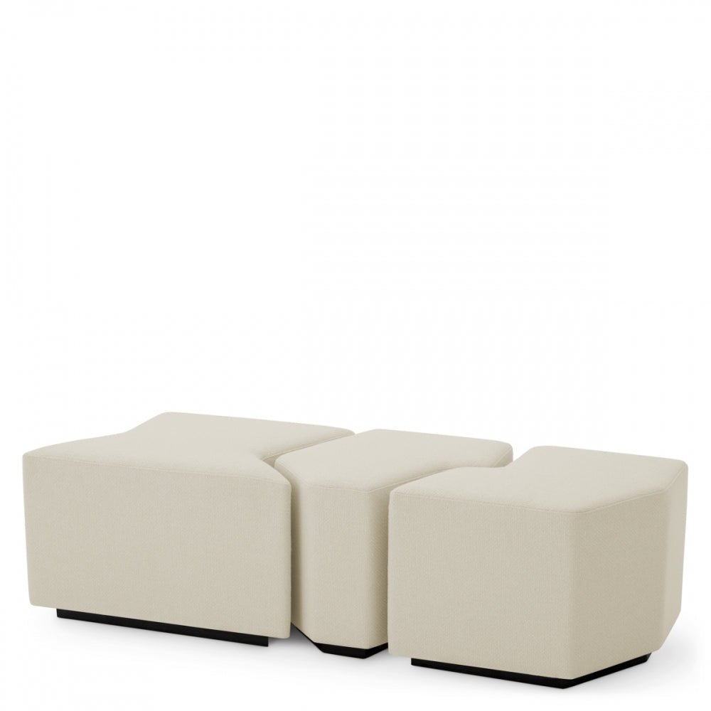 set of 3 Stool Filbert