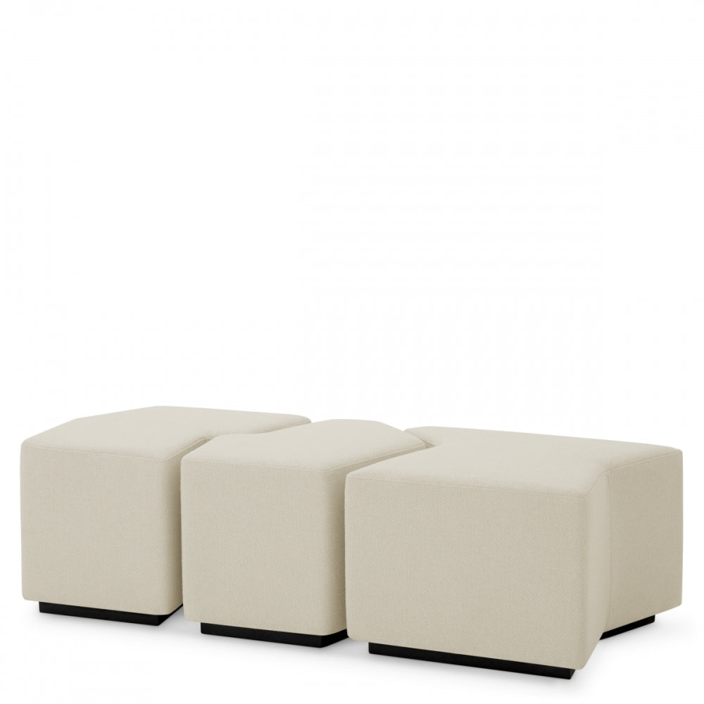 set of 3 Stool Filbert