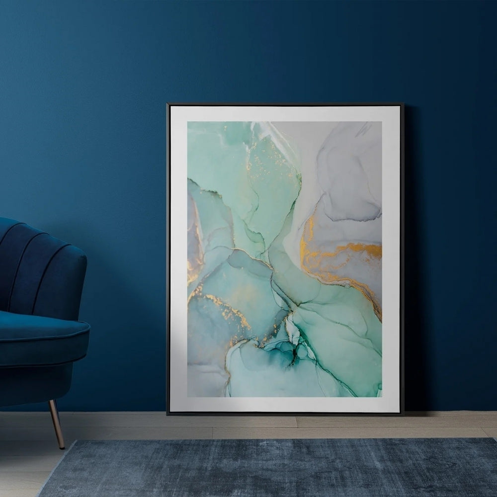 Aqua Vermeil Print