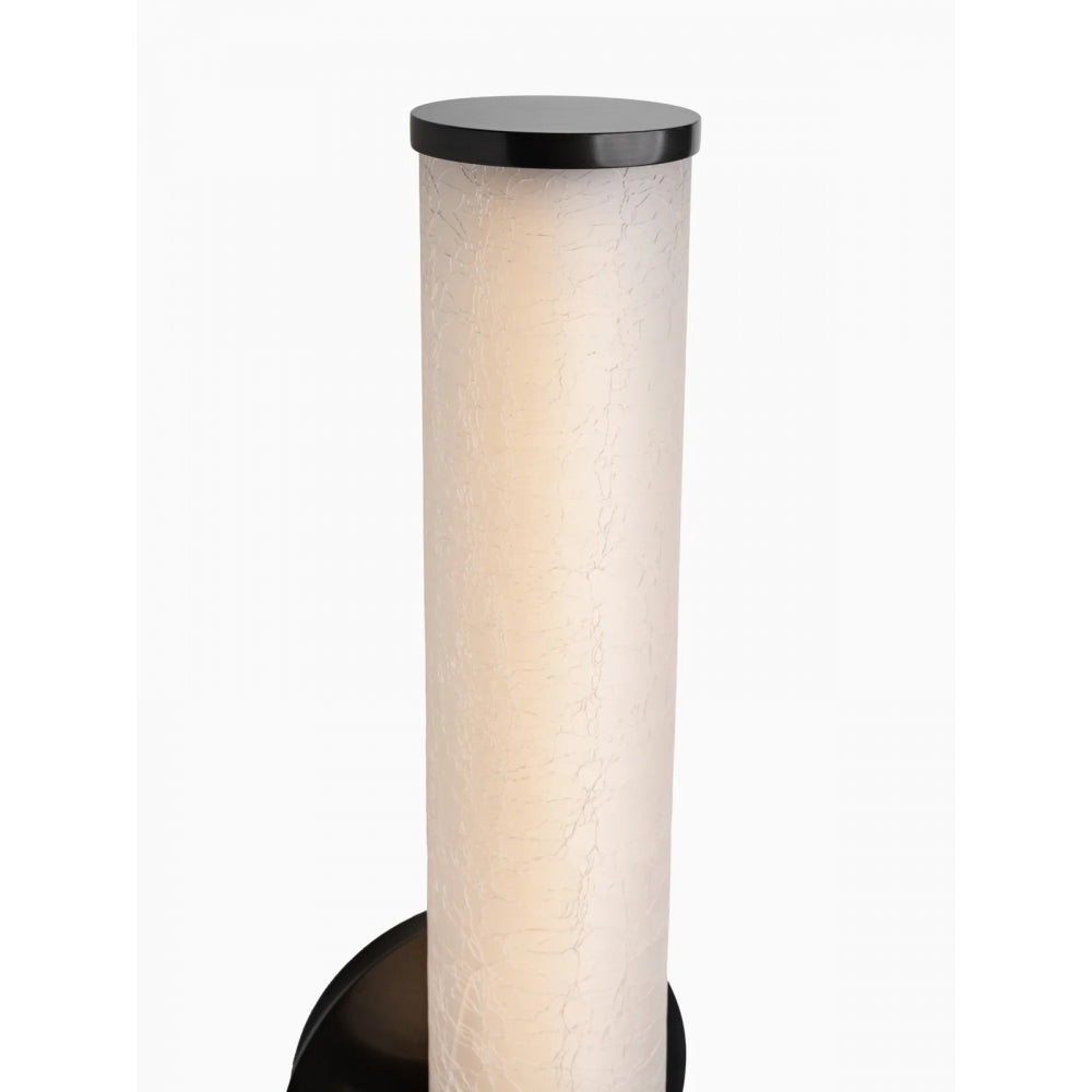Esme Frosted Crackle Wall Light