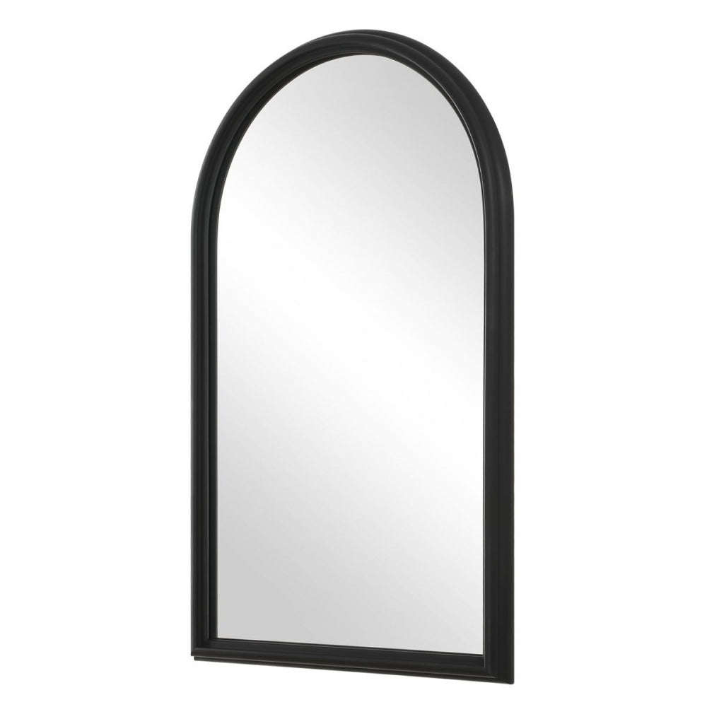 Ella Arched Mirror in Black