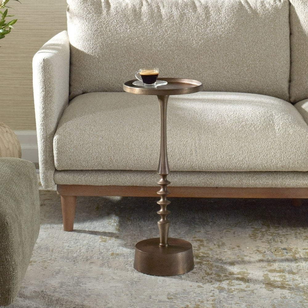 Klint Antique Bronze Side Table