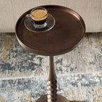 Klint Antique Bronze Side Table