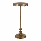 Octavia Antique Brass Side Table
