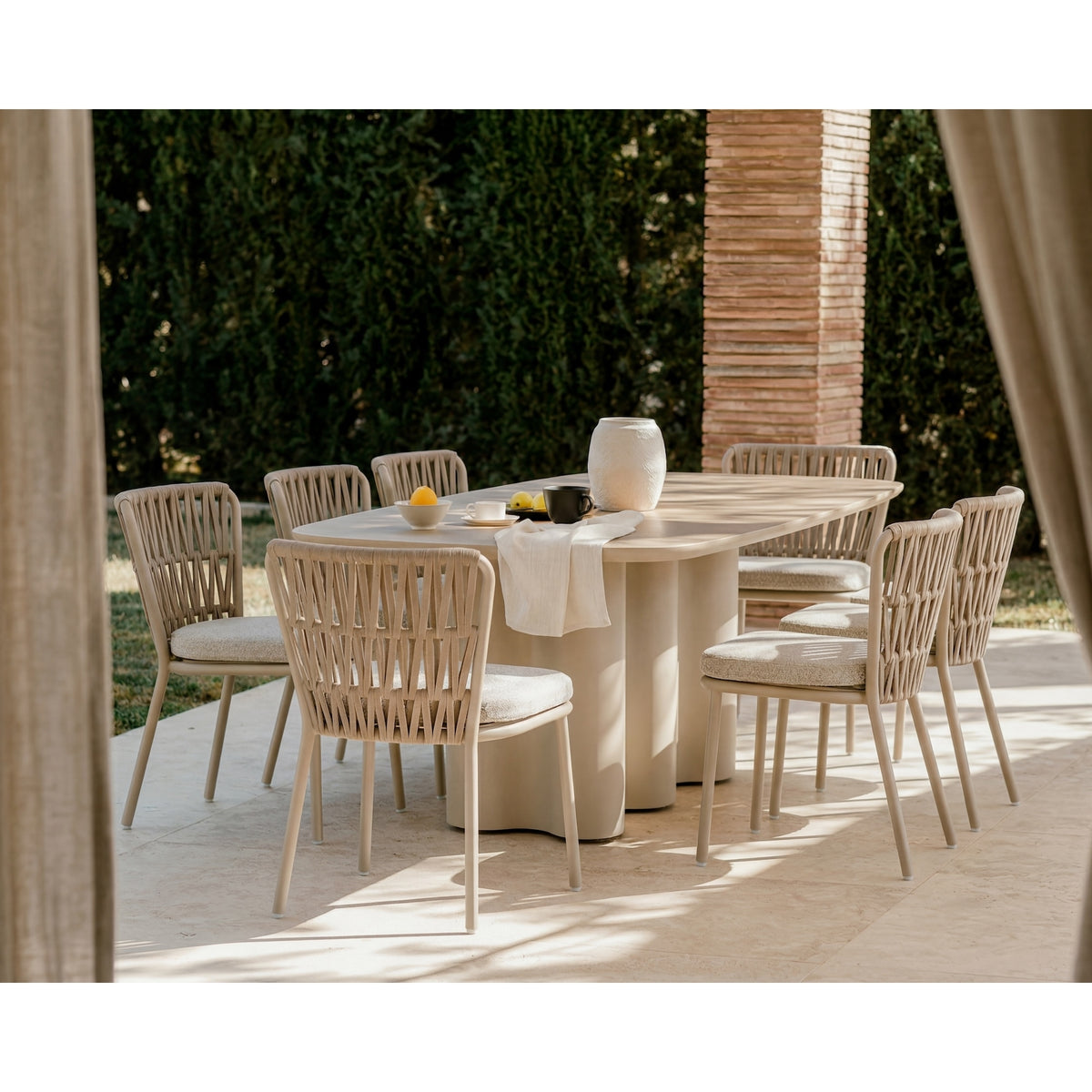 Ariana Outdoor Dining Chair (set of 2)