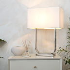 Paris Nickel Table Lamp