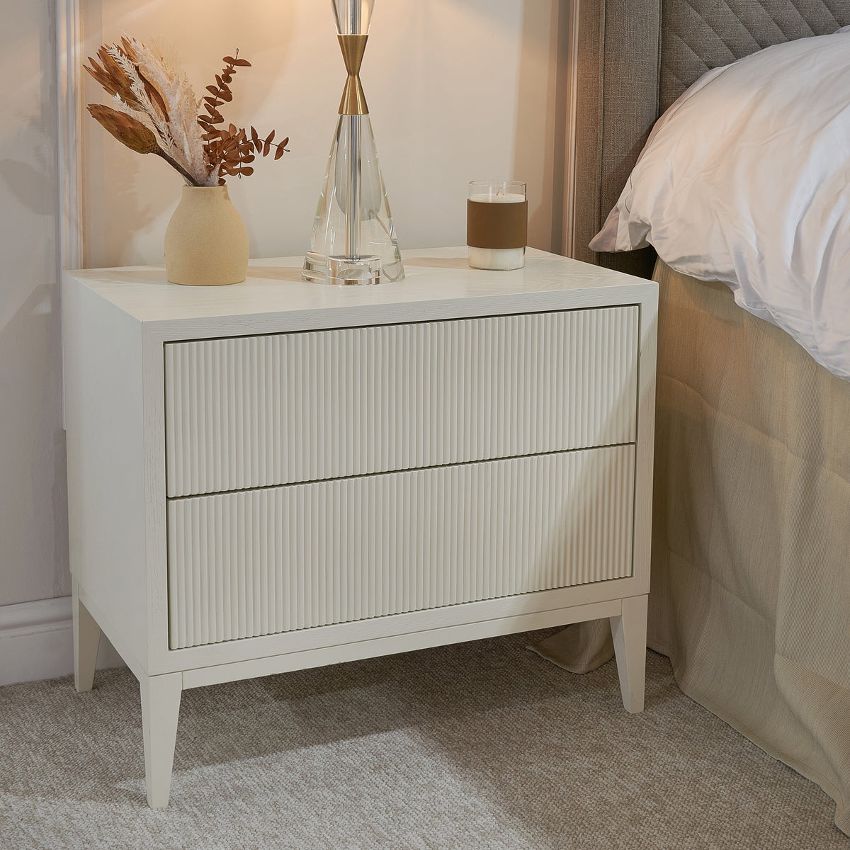 Amur Wide Bedside Table