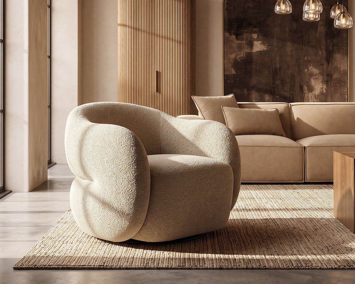 Elba Occasional Swivel Chair