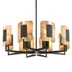 Open Book 8 Light Chandelier
