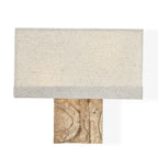 Icon Neutral Travertine Wall Light