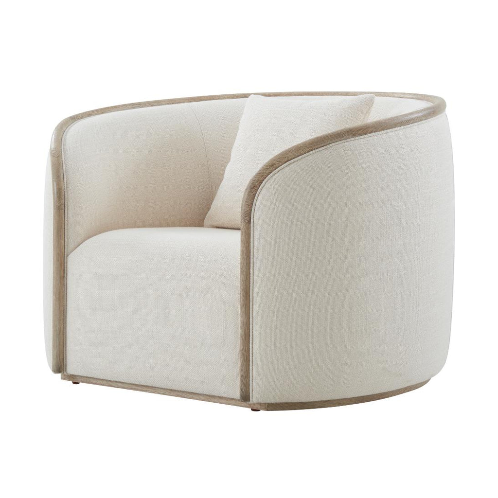 Repose Wooden Upholstered Club Chair