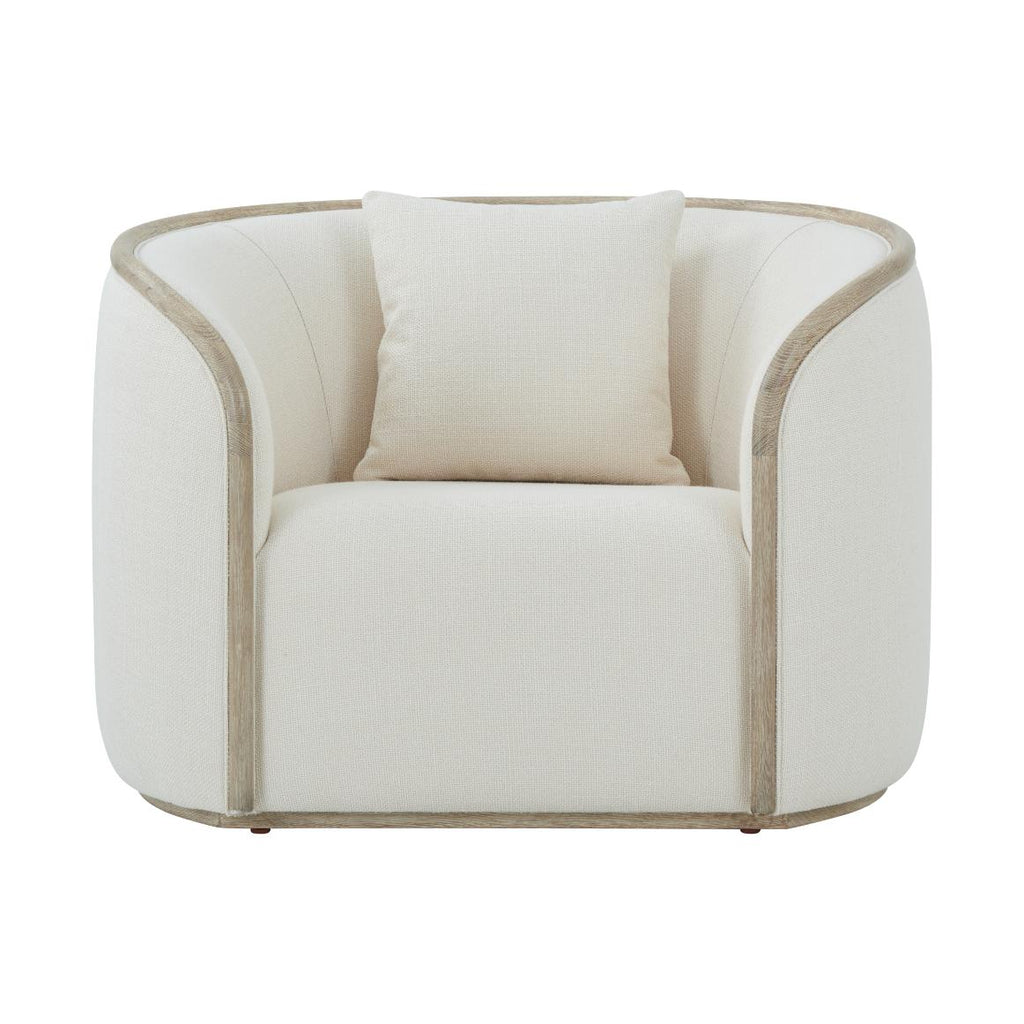 Repose Wooden Upholstered Club Chair