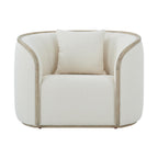 Repose Wooden Upholstered Club Chair