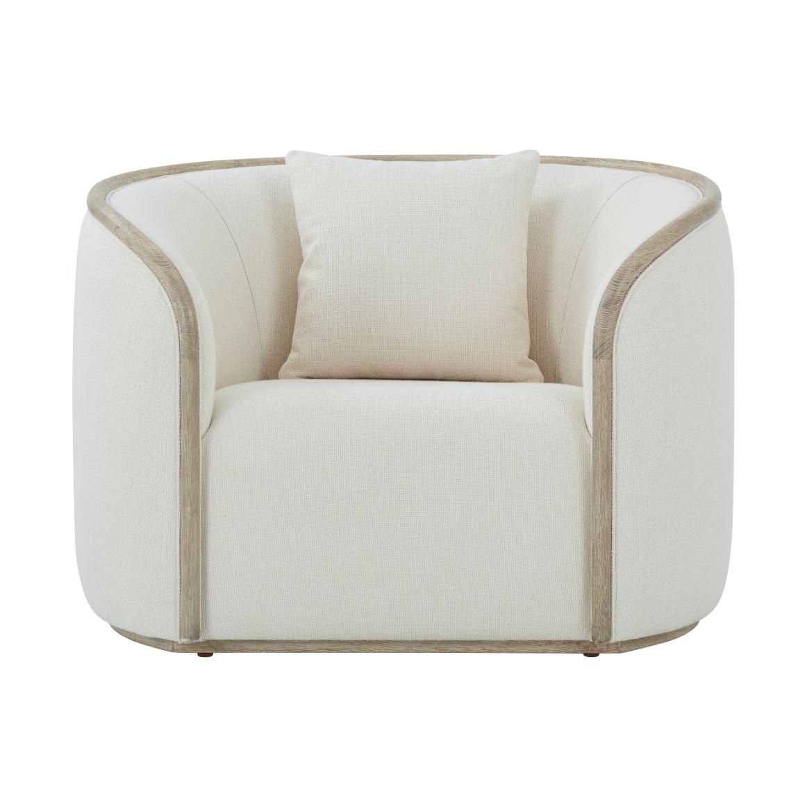 Repose Wooden Upholstered Club Chair