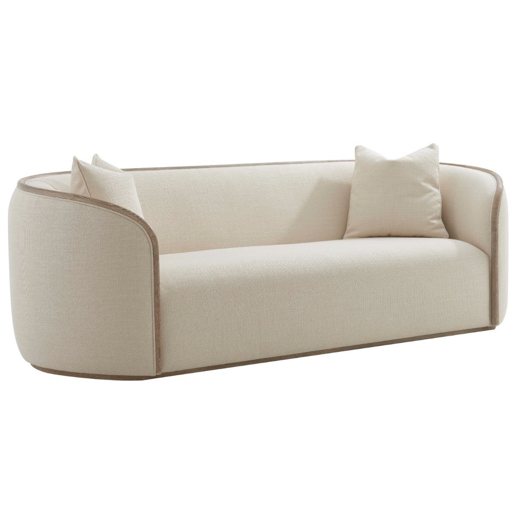 Repose Wooden Upholstered Sofa