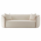 Repose Wooden Upholstered Sofa